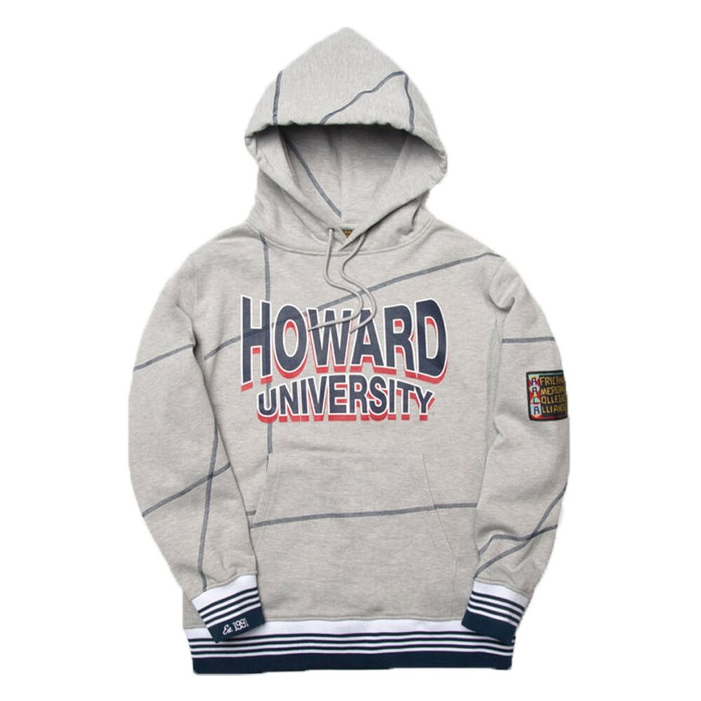 Howard University Hoodie Retro HBCU Pride AACA Sweatshirt Alumni Gear, Gray